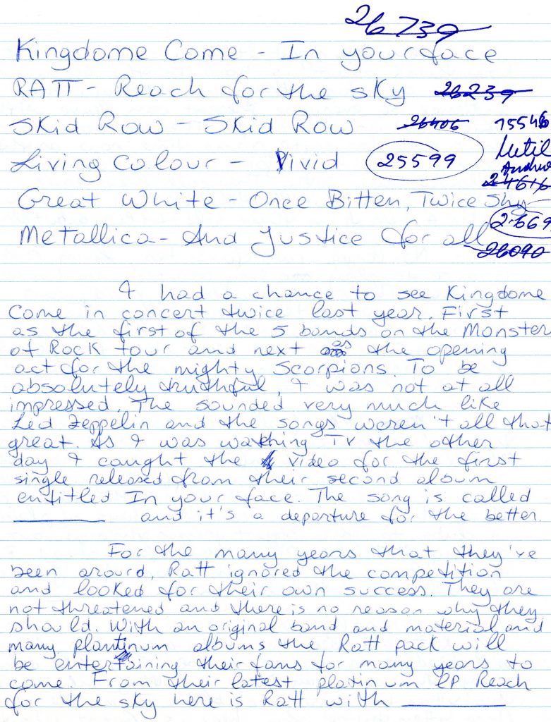 script sample English